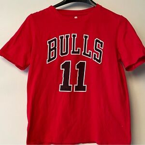 Youth, Chicago Bulls short sleeve t shirt number 11, DeMar DeRozan.